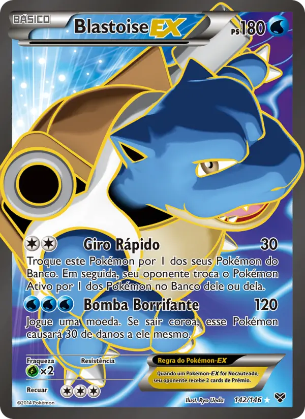 Blastoise EX — XY 142