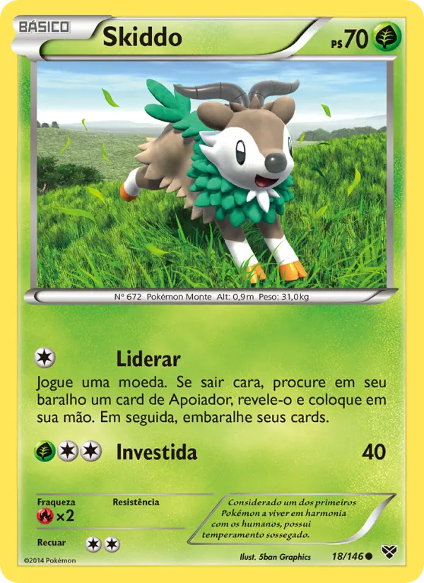 Skiddo — XY 18
