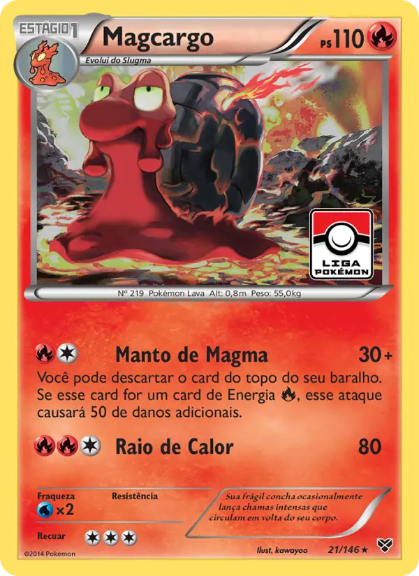 Magcargo — XY 21