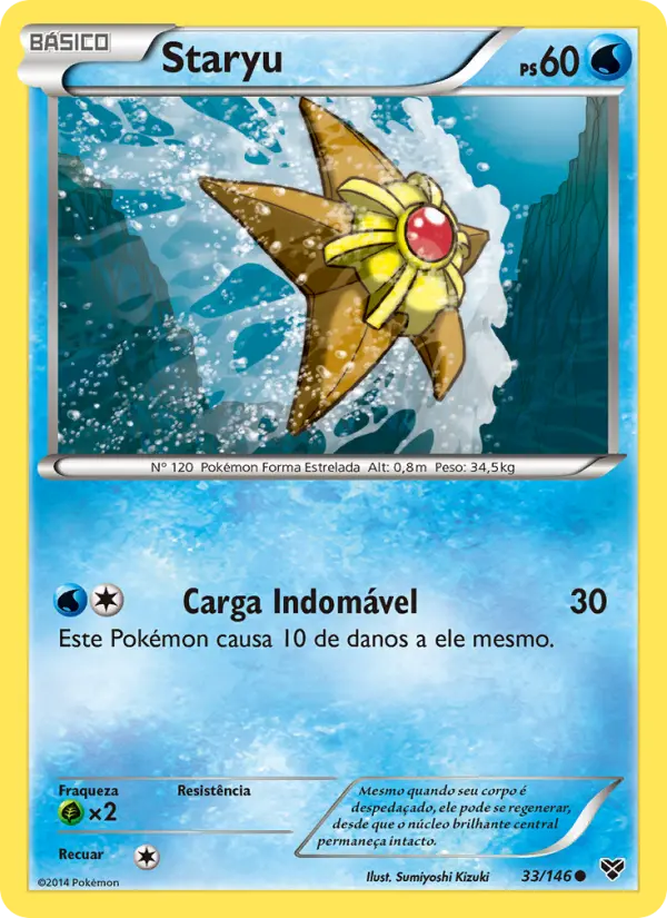 Staryu — XY 33