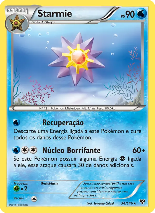 Starmie — XY 34
