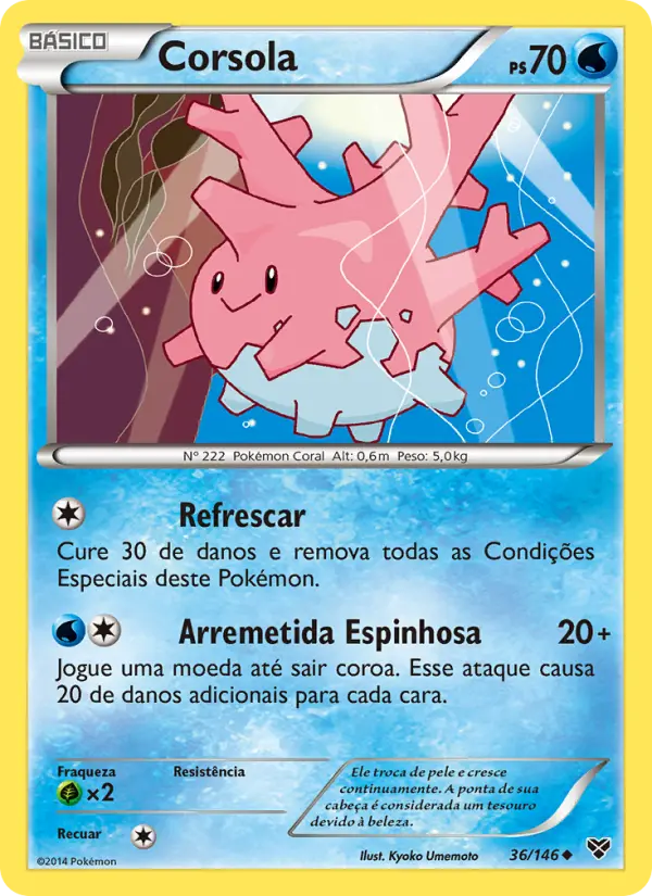 Corsola — XY 36