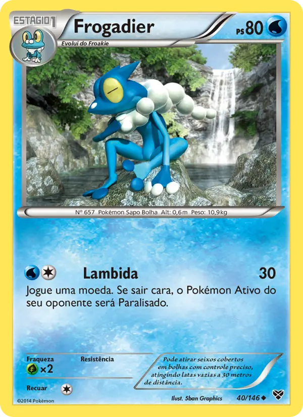 Frogadier — XY 40