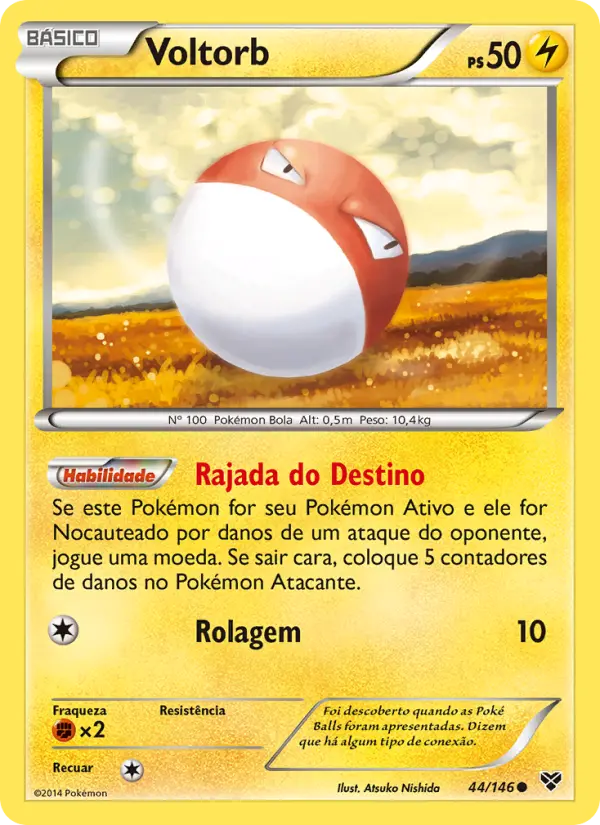 Voltorb — XY 44