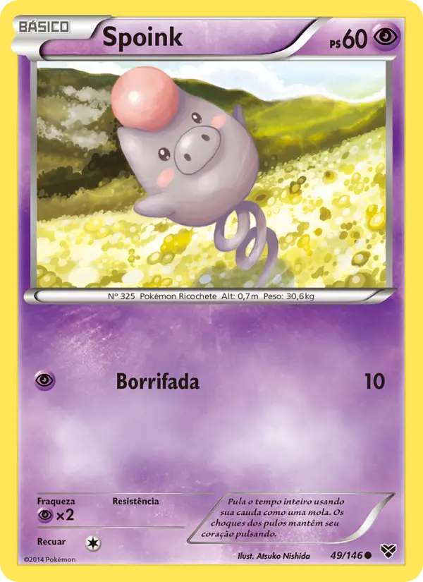 Spoink — XY 49