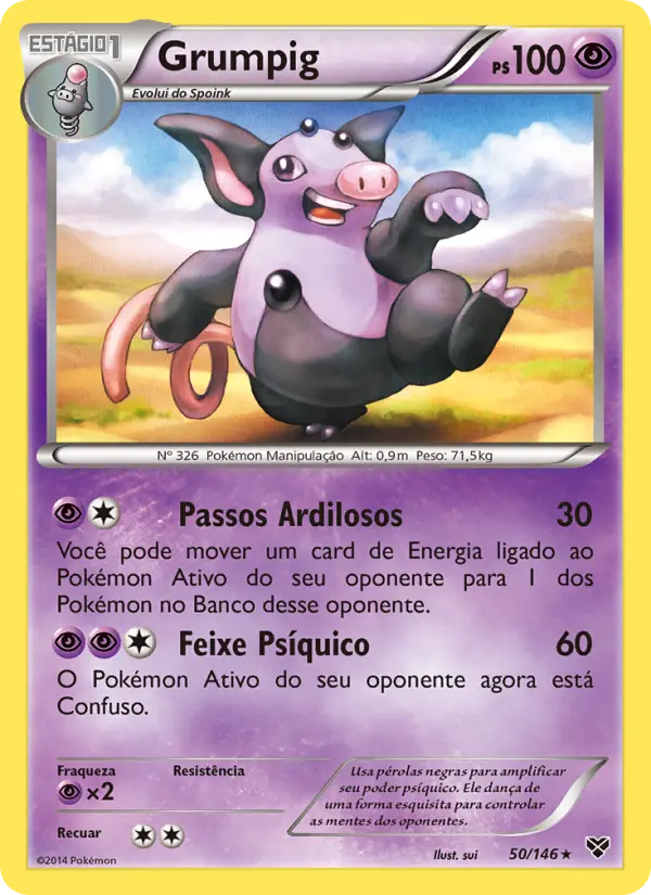 Grumpig — XY 50