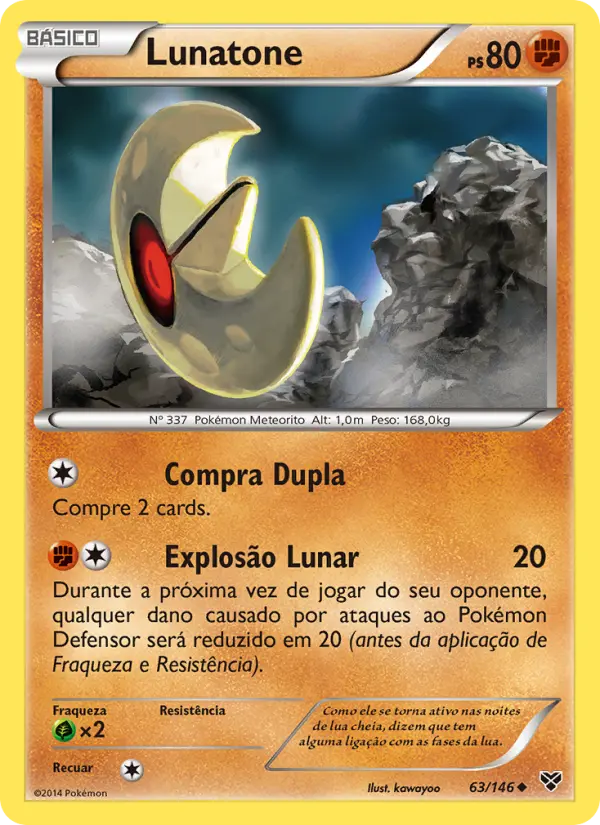 Lunatone — XY 63