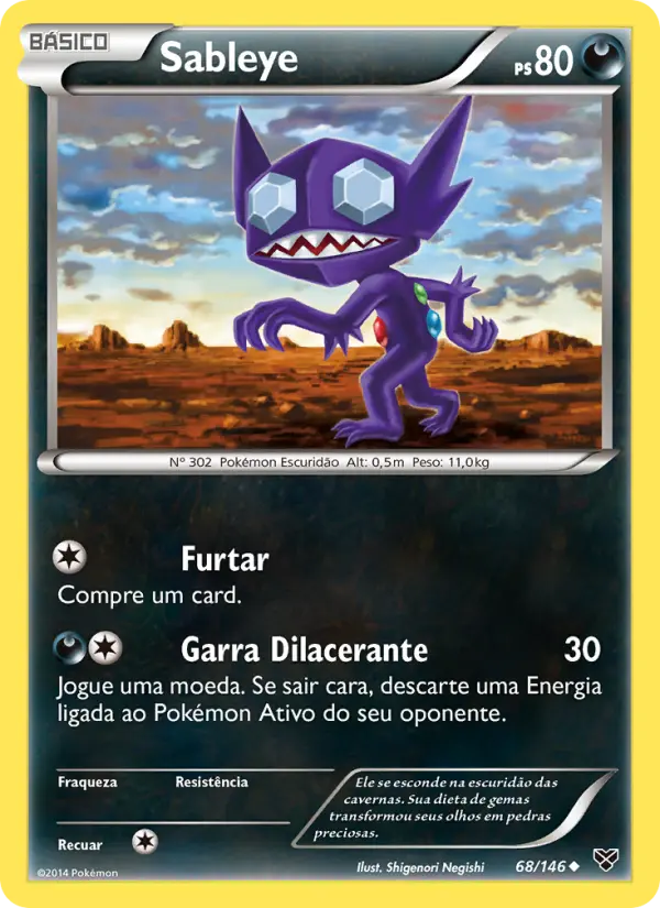 Sableye — XY 68