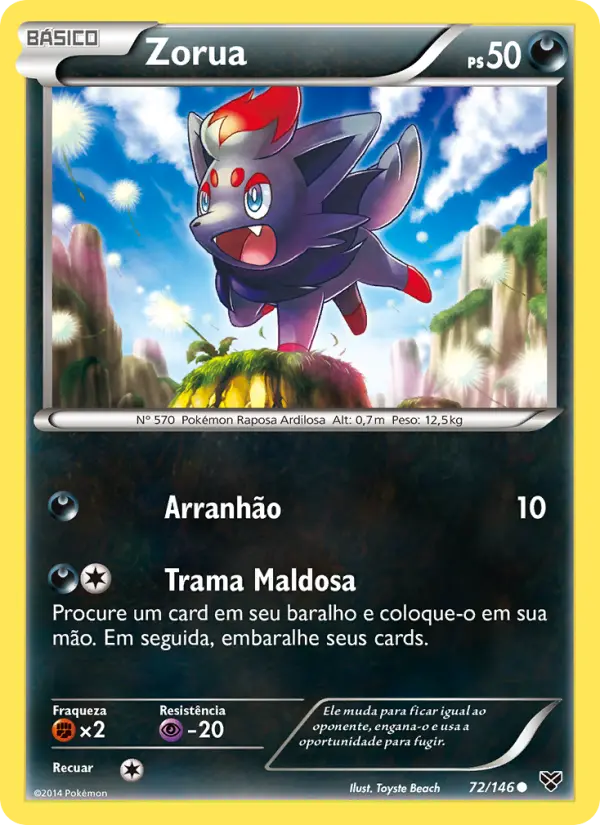Zorua — XY 72