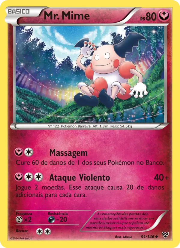 Mr. Mime — XY 91
