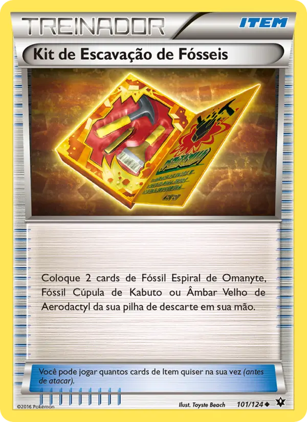 Kit de Escavação de Fósseis — Fusão de Destinos 101