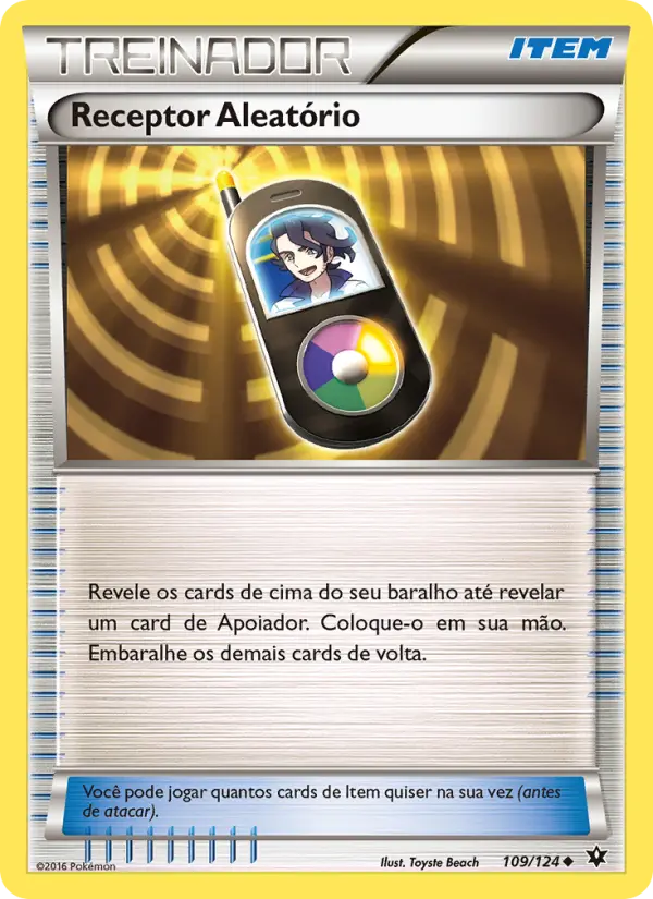Receptor Aleatório — Fusão de Destinos 109