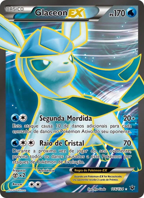 Glaceon EX — Fusão de Destinos 116