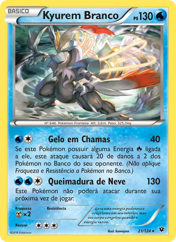 Kyurem Branco — Fusão de Destinos 21
