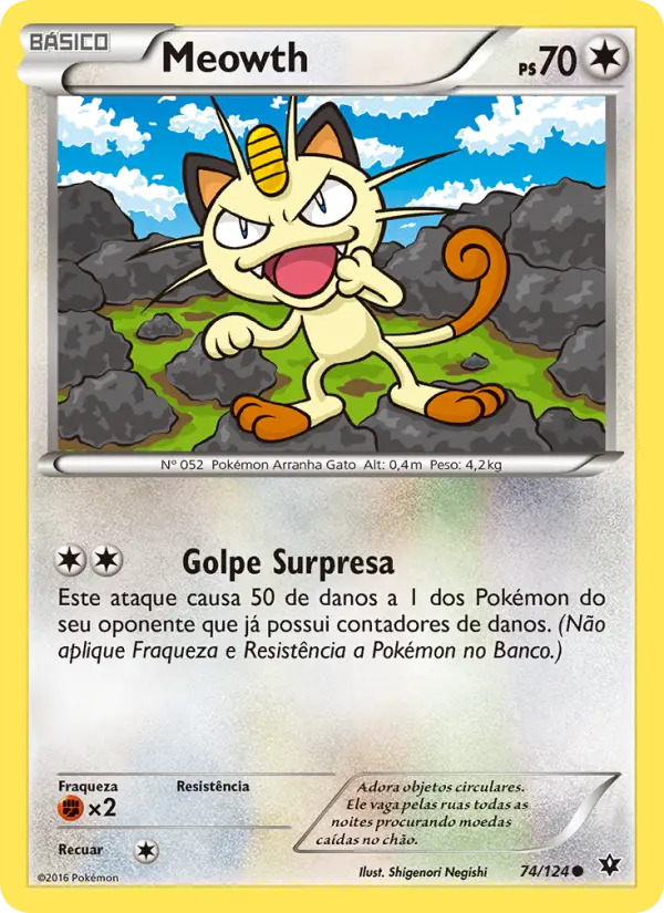 Meowth — Fusão de Destinos 74