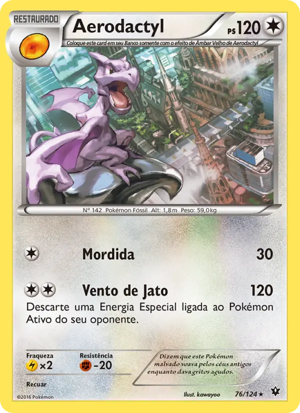Aerodactyl — Fusão de Destinos 76