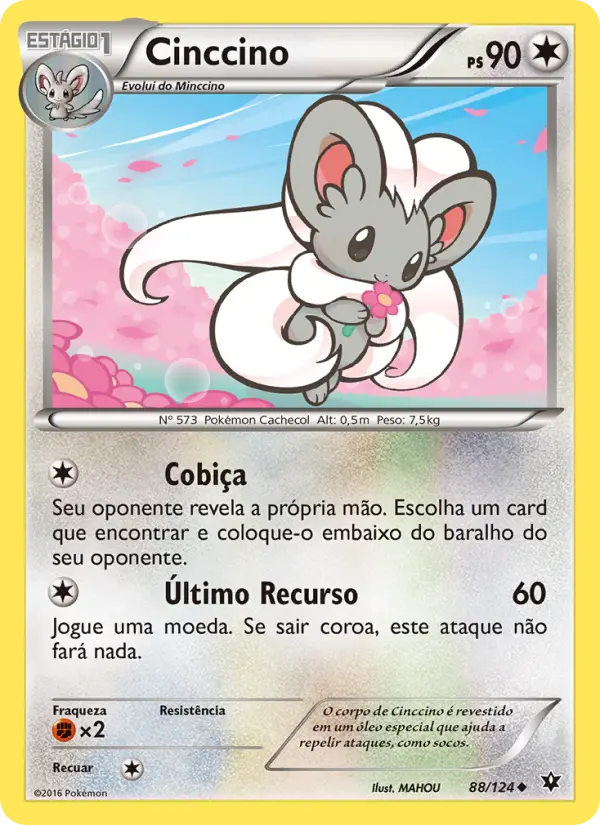 Cinccino — Fusão de Destinos 88