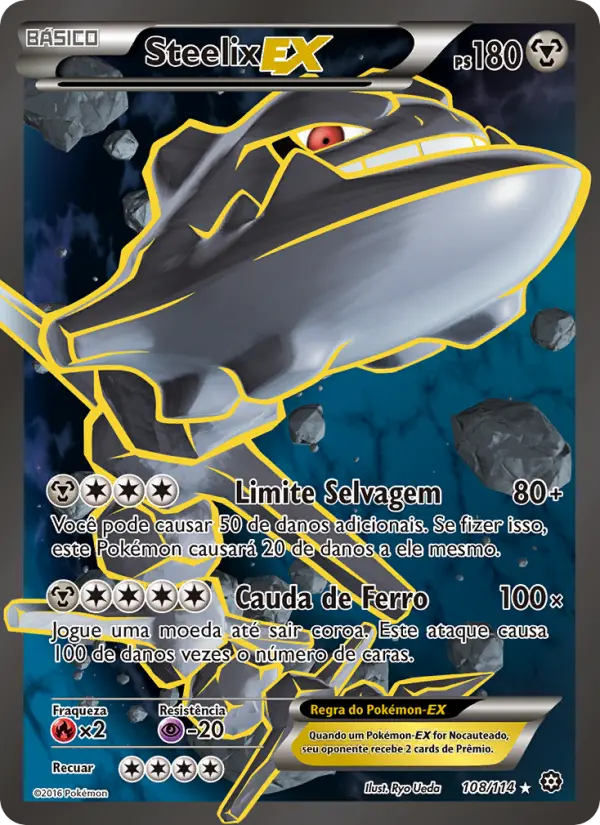 Steelix EX — Cerco de Vapor 108