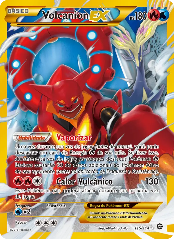 Volcanion EX — Cerco de Vapor 115