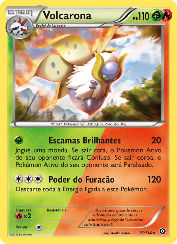 Volcarona — Cerco de Vapor 15