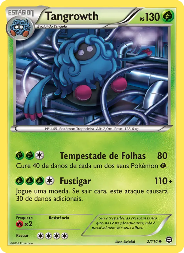 Tangrowth — Cerco de Vapor 2