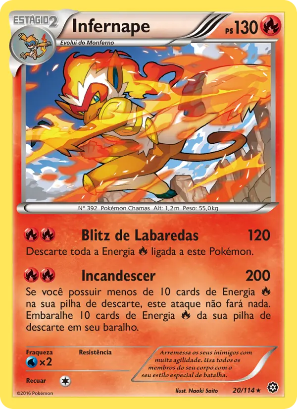 Infernape — Cerco de Vapor 20
