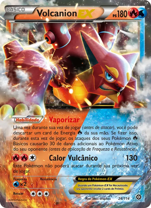 Volcanion EX — Cerco de Vapor 26