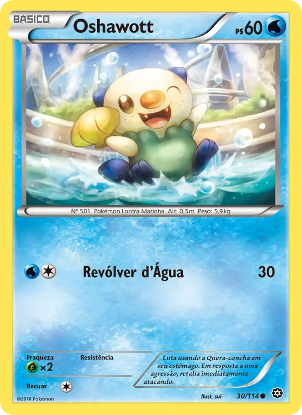 Oshawott — Cerco de Vapor 30