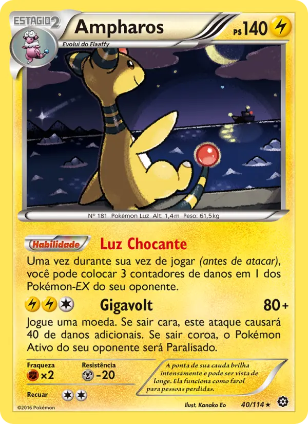 Ampharos — Cerco de Vapor 40