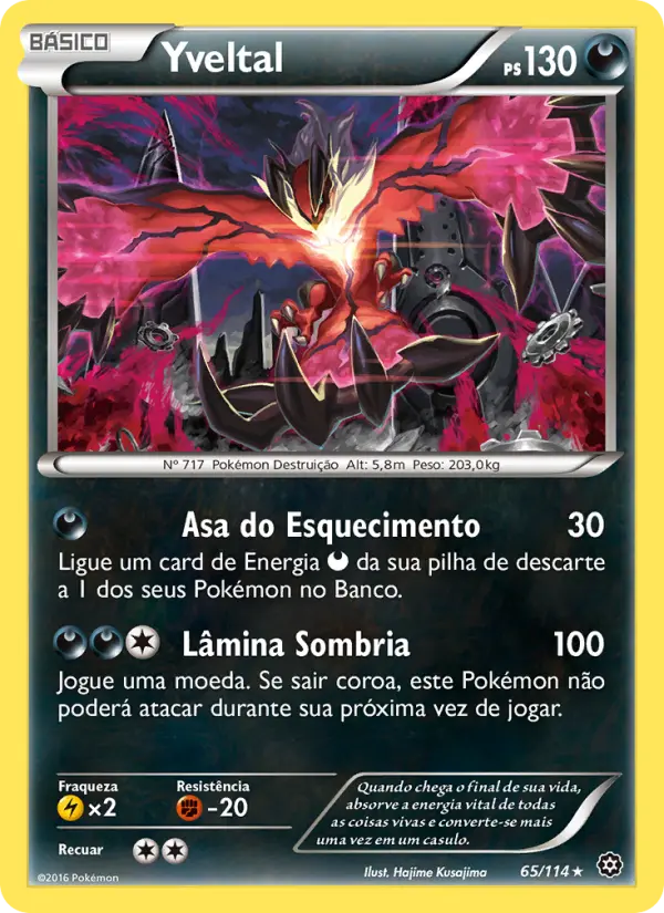 Yveltal — Cerco de Vapor 65