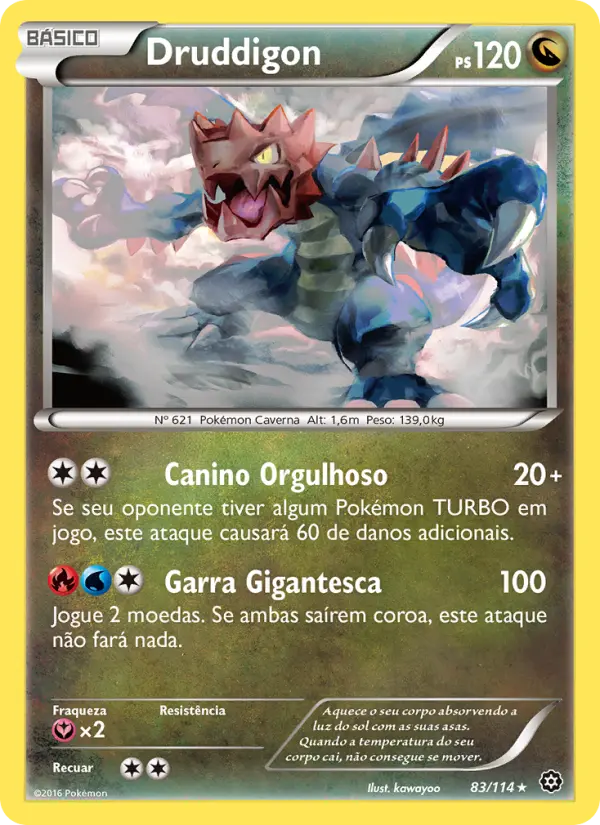 Druddigon — Cerco de Vapor 83