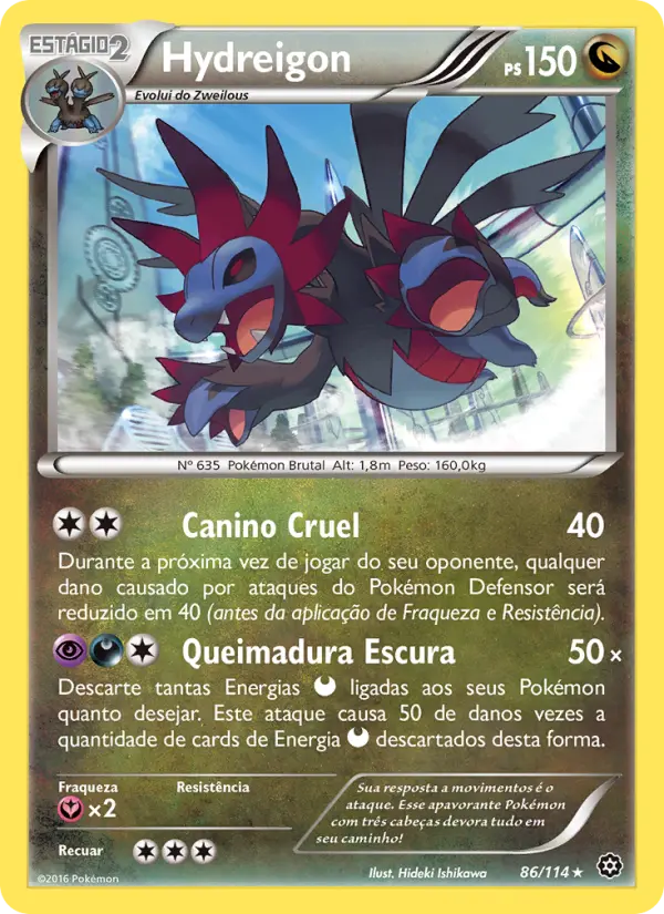 Hydreigon — Cerco de Vapor 86