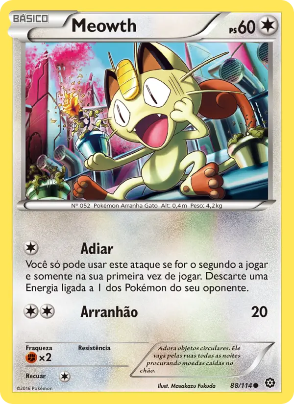Meowth — Cerco de Vapor 88