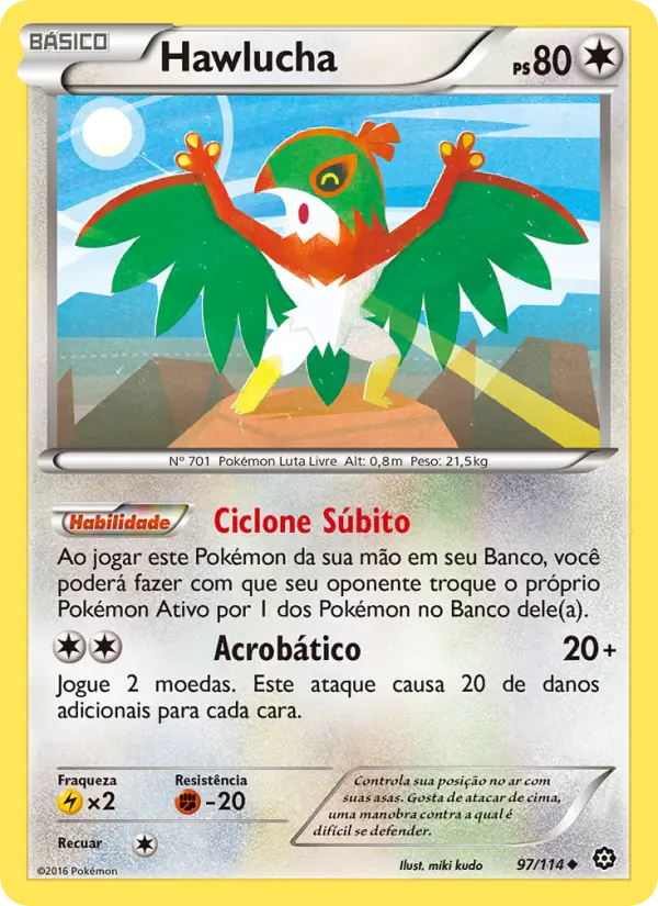 Hawlucha — Cerco de Vapor 97