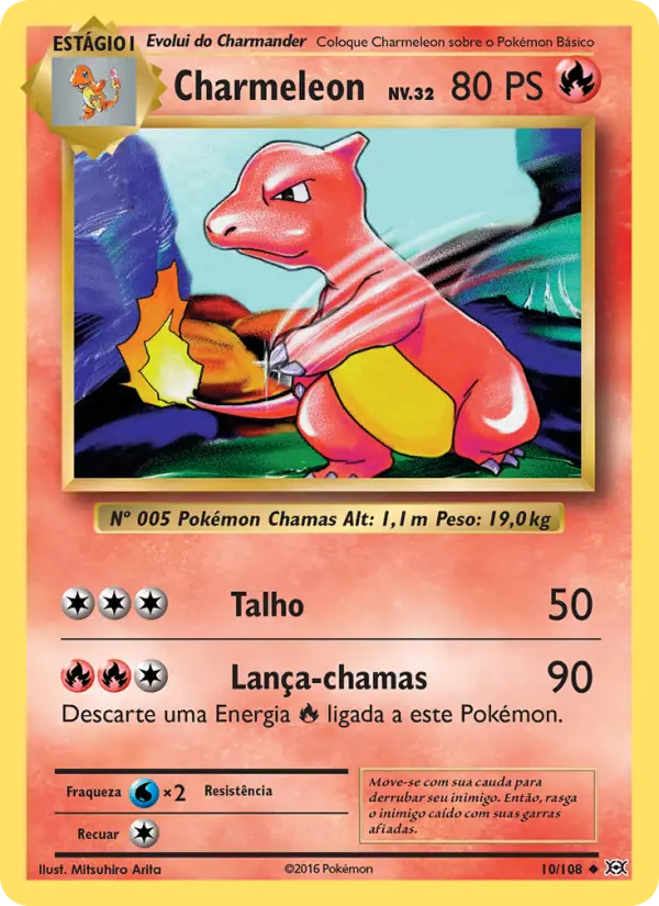 Charmeleon — Evoluções 10