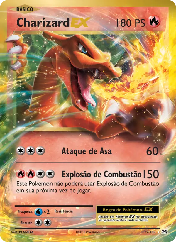 Charizard EX — Evoluções 12