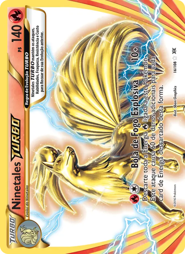 Ninetales TURBO — Evoluções 16