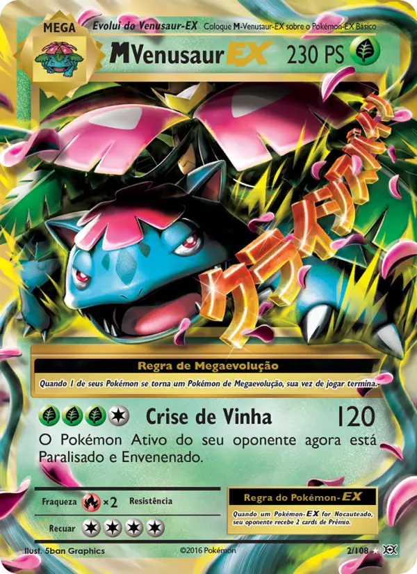M Venusaur EX — Evoluções 2