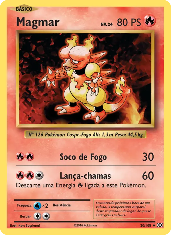 Magmar — Evoluções 20