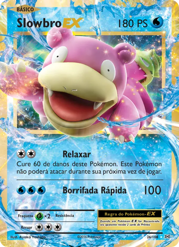 Slowbro EX - Evoluções