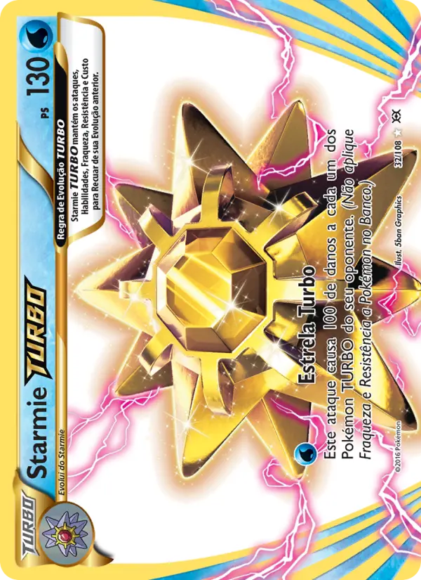 Starmie TURBO — Evoluções 32