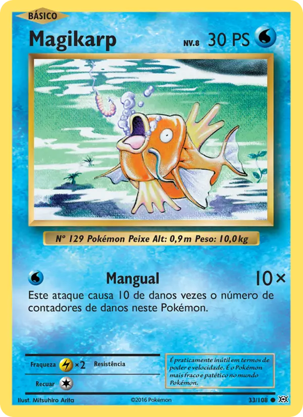 Magikarp — Evoluções 33