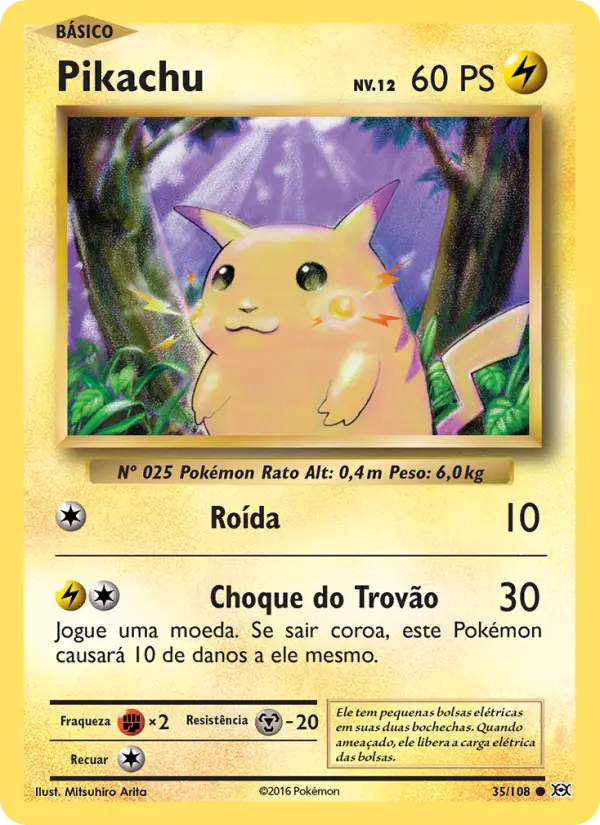 Pikachu — Evoluções 35