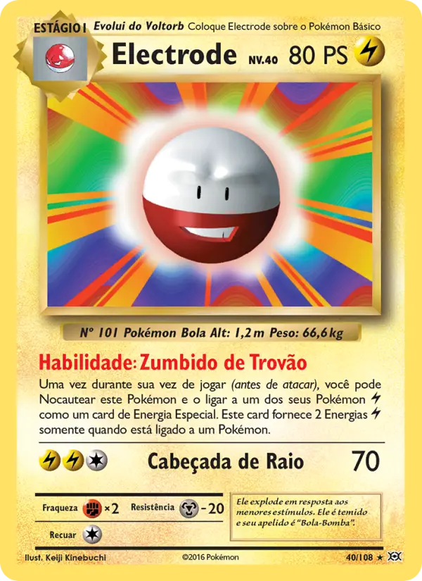 Electrode — Evoluções 40