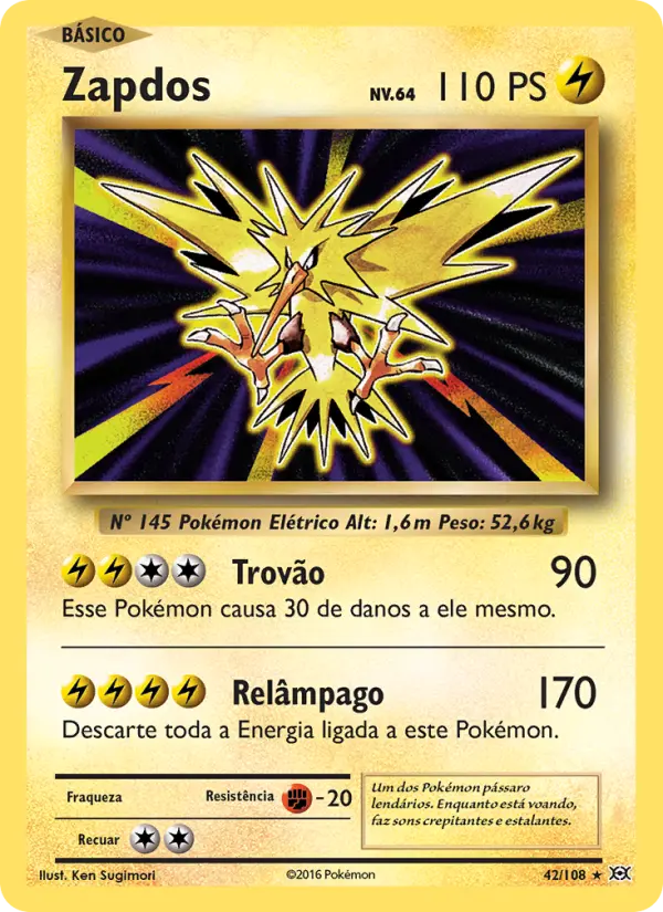 Zapdos — Evoluções 42