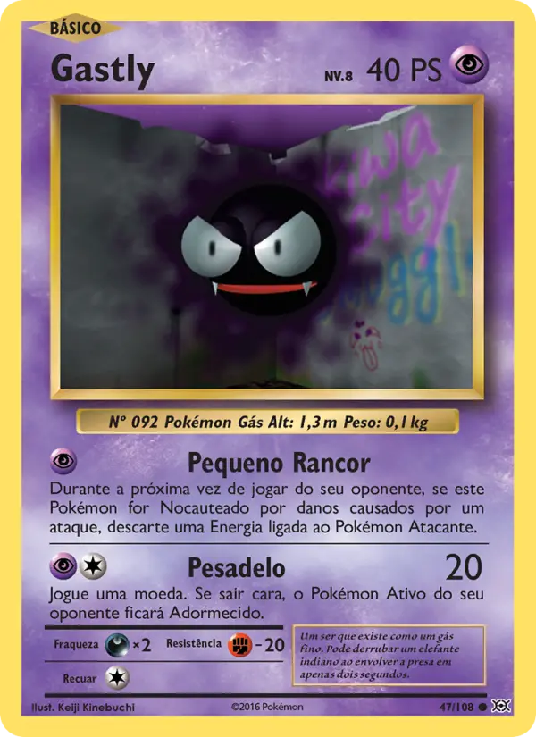 Gastly — Evoluções 47