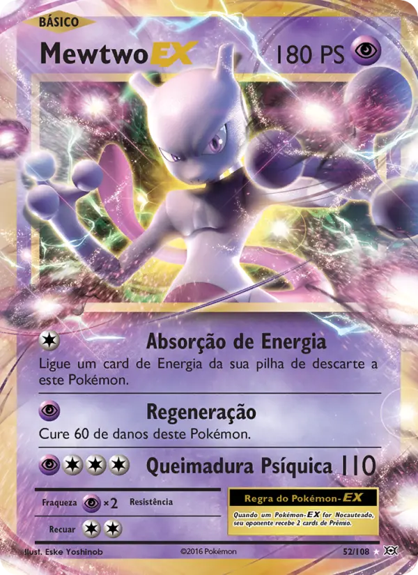 Mewtwo EX — Evoluções 52
