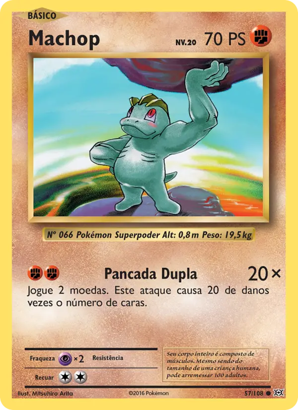 Machop — Evoluções 57