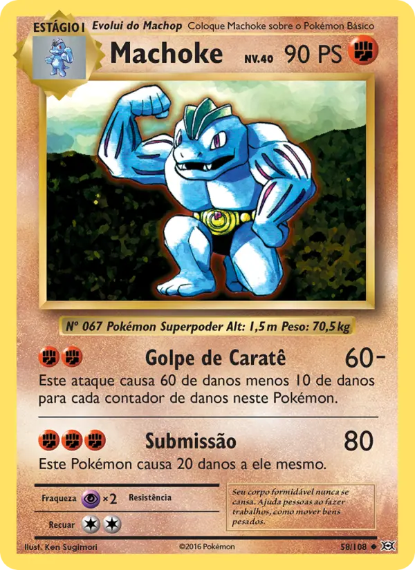 Machoke — Evoluções 58