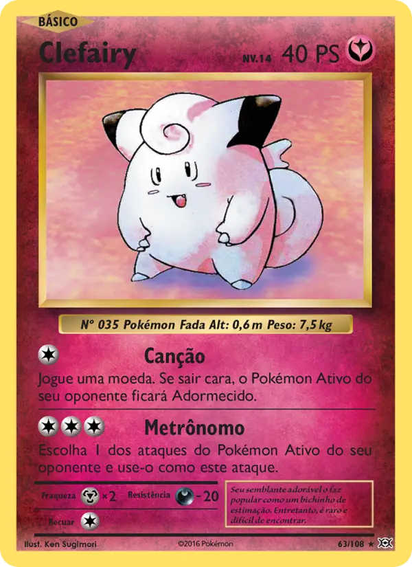 Clefairy — Evoluções 63